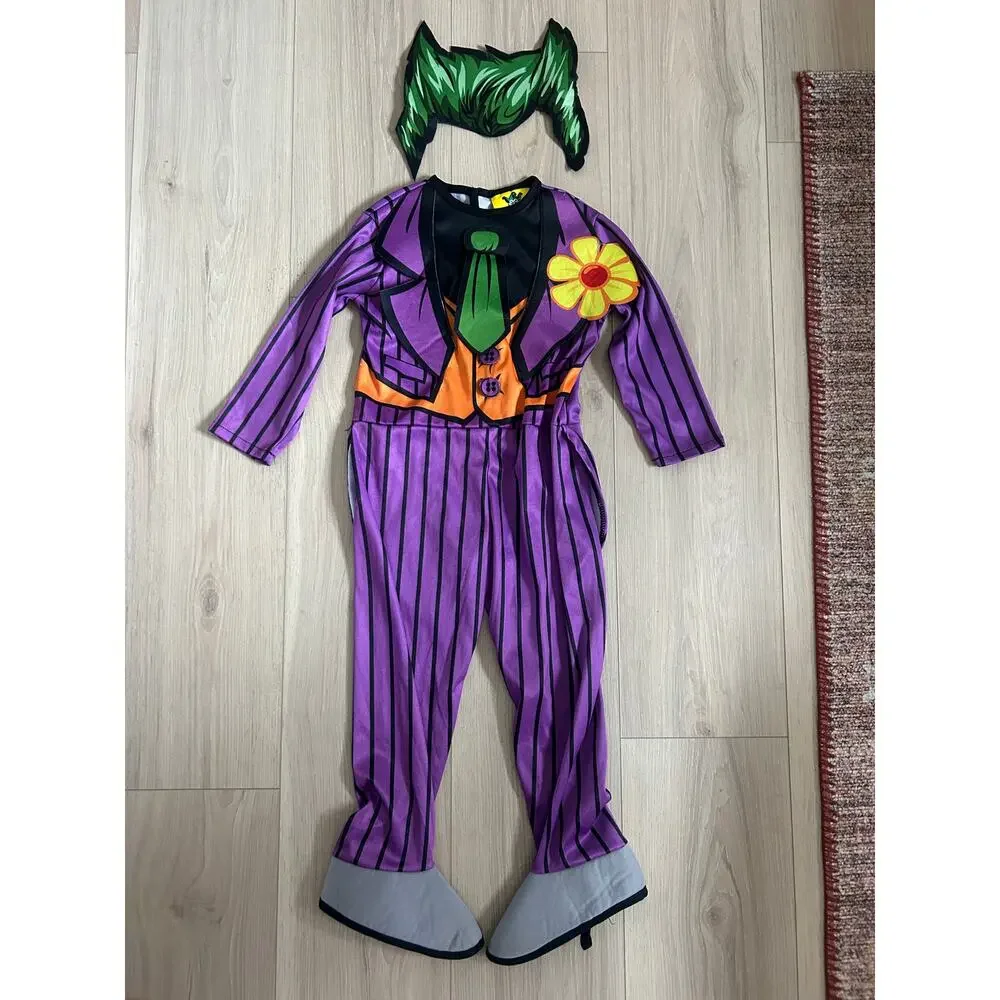 DC Comics Classic The Joker Costume for Kids by Rubies Size XS Kids